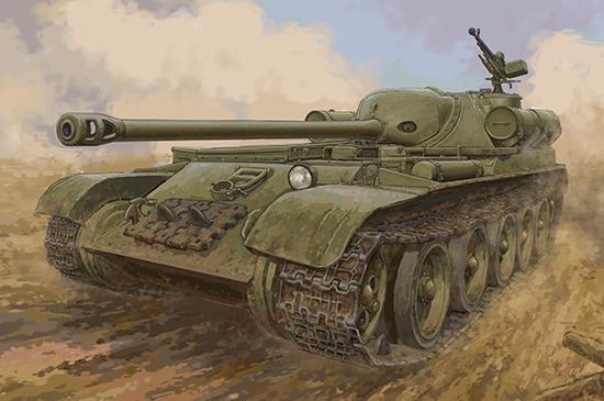 Trumpeter 1/35 Soviet SU102 Self-Propelled Artillery Tank (New Variant) Kit
