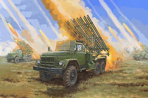 Trumpeter 1/35 Soviet 2B7R Multiple Rocket Launcher BM13 NMM (New Tool) Kit