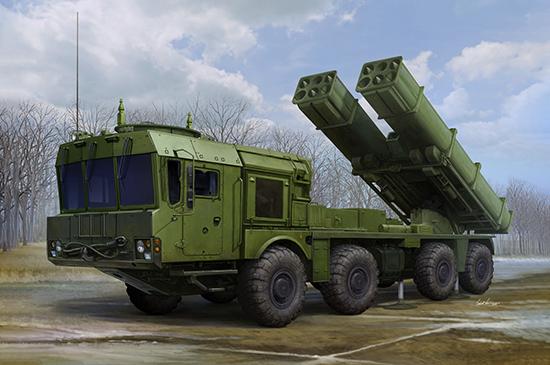 Trumpeter Military 1/35 Russian 9A53 Uragan-1M MLRS (Tornado-S) Multiple Launch Rocket System (New Tool) Kit 
