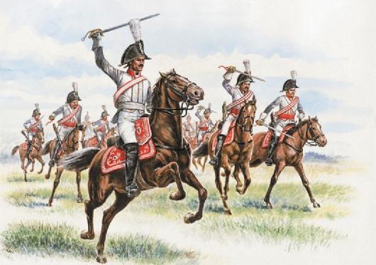 Italeri Military 1/72 Napoleonic War: Prussian Cuirassiers (17 Mounted Figures) Set