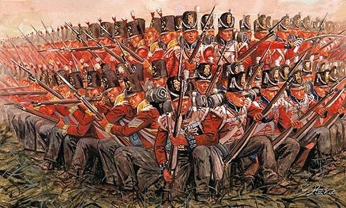 Italeri 1/72 Napoleonic War: British Infantry 1815 (48 Figures) Kit