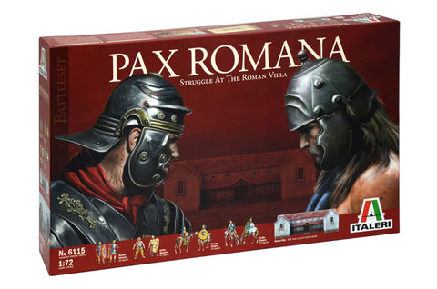 Italeri Military 1/72 Pax Romama Struggle at the Roman Villa Battle Diorama Kit