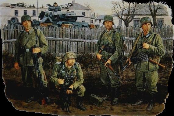 Dragon 1/35 Approach to Stalingrad Soldiers Autumn 1942 (4) Kit