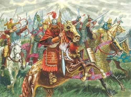 Italeri Military 1/72 XIII Century: Chinese Cavalry Set