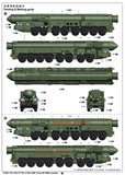 Trumpeter 1/35 15U175 TEL Vehicle of RS12M1 Topol-M ICBM Complex (New Tool) Kit