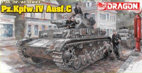 Dragon Models 1/35 PzKpfw IV Ausf C Tank Kit