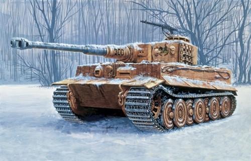 Italeri Military 1/35 PzKpfw VI Tiger I Ausf E Tank Kit