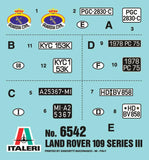 Italeri 1/35 Land Rover 109 Guardia Civil Kit