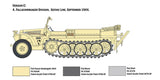 Italeri Military 1/35 SdKfz 10 Demag D7 Halftrack w/German Paratroopers (4) Kit