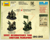 Zvezda Military 1/72 Soviet Recon Team 1941-43 (4) Snap Kit