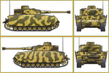 Italeri Military 1/72 PzKpfw IV German Tank Kit