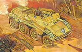 Roden Military 1/72 SdKfz 234/3 Schwerer Panzer Kanonenwagen Support Armored Vehicle Kit