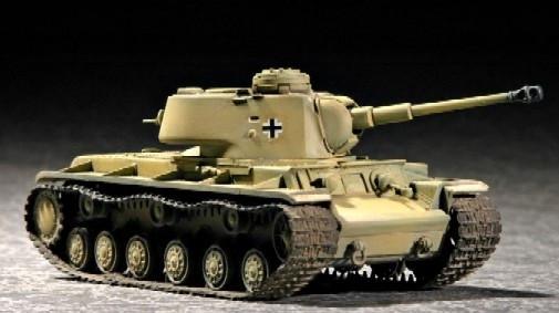 Trumpeter Military Models 1/72 German PzKpfm KV1 756(r) Tank Kit