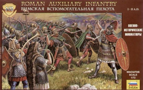 Zvezda 1/72 Roman Auxiliary Infantry I-II AD (45) (Re-Issue) Figure Set