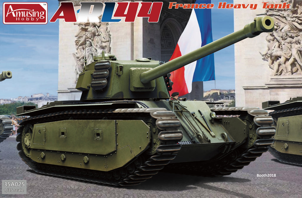 Amusing Hobby 1/35 ARL44 French Heavy Tank Kit