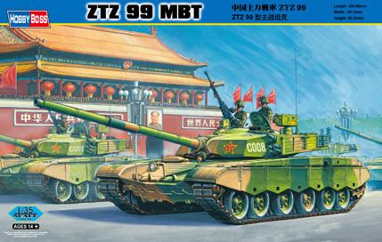 Hobby Boss 1/35 PLA ZTZ99 MBT Kit