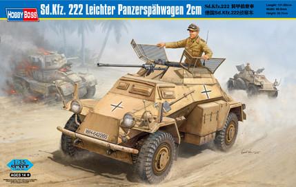 Hobby Boss 1/35 Sd.Kfz.222 Lt Panzerspahwagen Kit