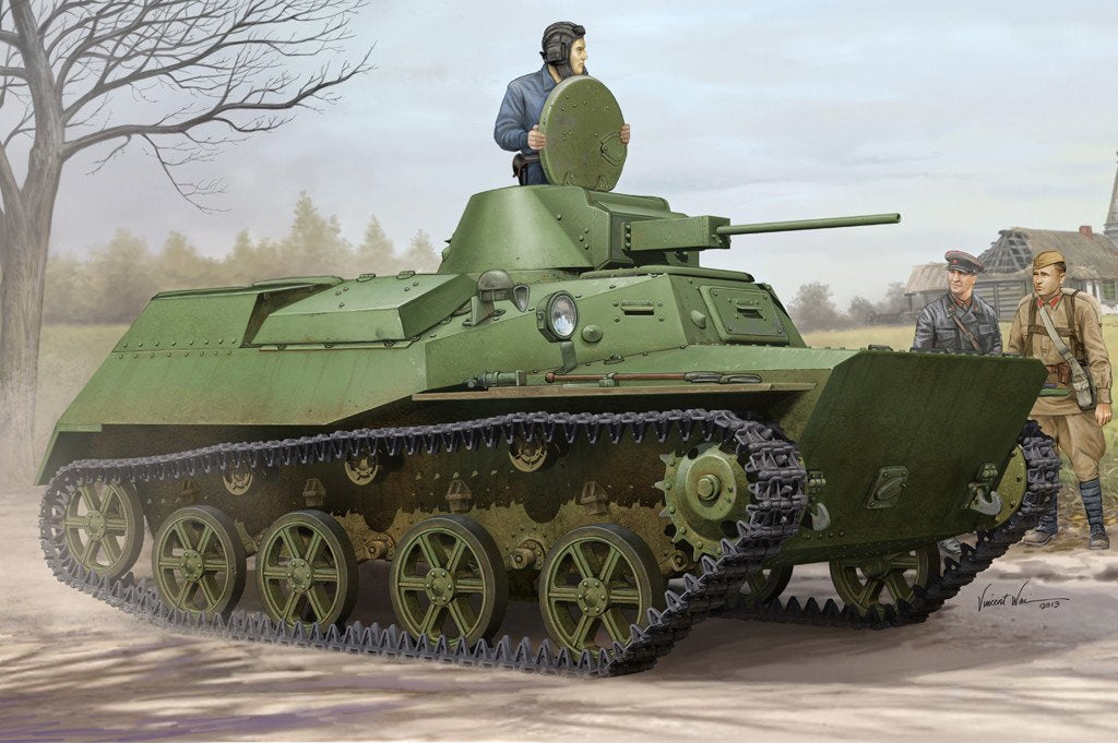 Hobby Boss 1/35 Russian  T-30S Light Tank Kit