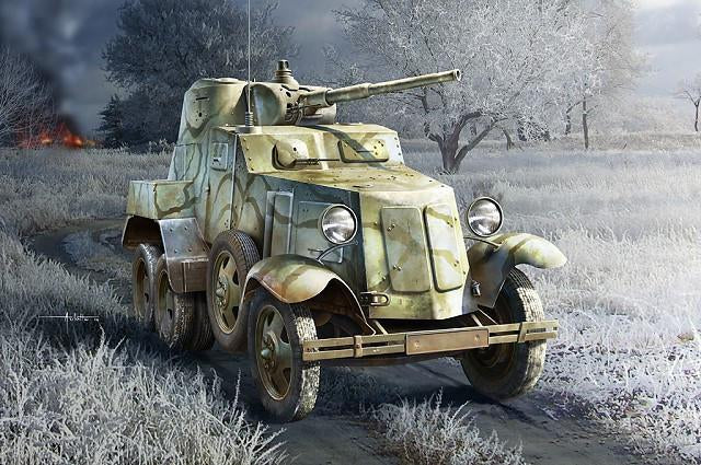 Hobby Boss 1/35 Soviet BA-10 Armored Car Kit