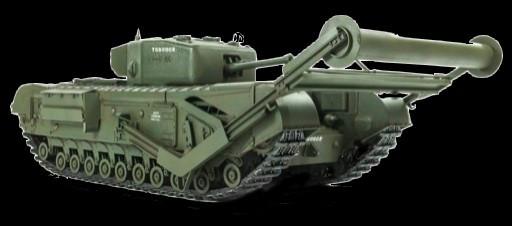 AFV Club 1/35 Churchill TLC (Tank Landing Craft) Type A Tank w/Carpet Laying Devices Kit