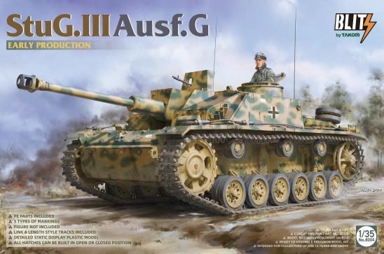 Takom 1/35 StuG III Ausf G Early Production Tank Kit