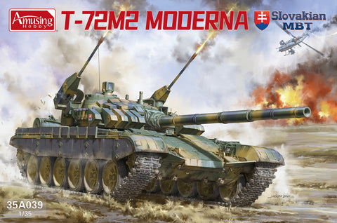 Amusing Hobby 1/35 T-72M2 Moderna Kit