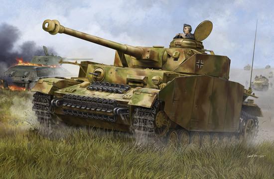 Trumpeter 1/16 German PzKpfw IV Ausf H Medium Tank Kit