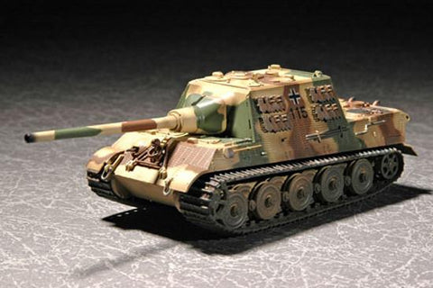 Trumpeter Military Models 1/72 German SdKfz 186 Jagdtiger Tank w/Zimmerit Kit