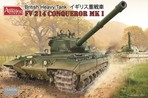 Amusing Hobby 1/35 British Conqueror Mk. I Heavy Tank Kit