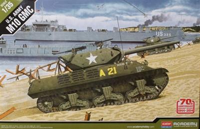 Academy 1/35 M10 GMC US Army Destroyer Normandy Invasion Kit