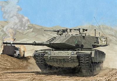 Academy Military 1/35 Magach 7C Israeli Defence Forces Battle Tank Kit