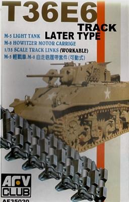 AFV Club 1/35 M5/M8 Light Tank T36E6 Tracks Kit