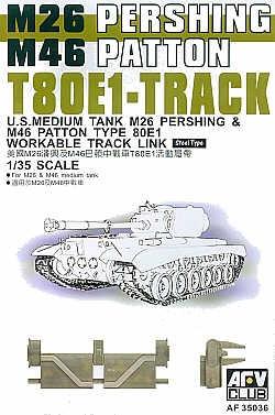AFV Club 1/35 T80E1 Track Links Steel Type Kit