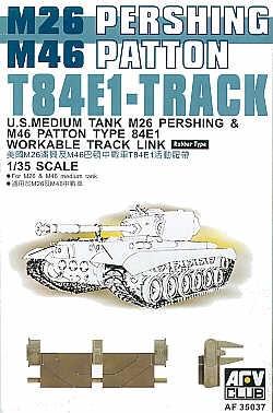 AFV Club 1/35 T84E1 Track Links Rubber Type Kit