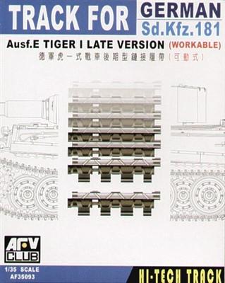 AFV Club 1/35 German SdKfz 181 Ausf E Tiger I Late Workable Track Links Kit