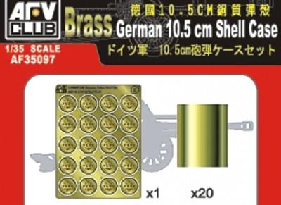 AFV Club 1/35 German 10.5cm Shell Cases (20) Kit