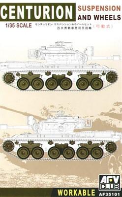 AFV Club 1/35 Centurion Workable Suspension & Wheels Set Kit