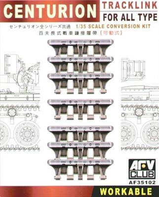 AFV Club 1/35 Centurion Workable Track Links for all Types Kit