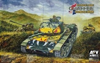 AFV Club 1/35 US M24 Chaffee Tank Korean War Kit