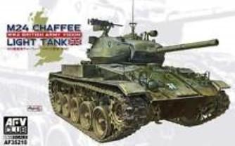AFV Club 1/35 WWII M24 Chaffee British Army Tank Kit