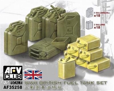 AFV Club 1/35 WWII British Fuel Tank Set Kit