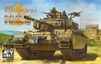AFV Club 1/35 IDF Sho't Kal Dalet Tank w/Battering Ram Kit