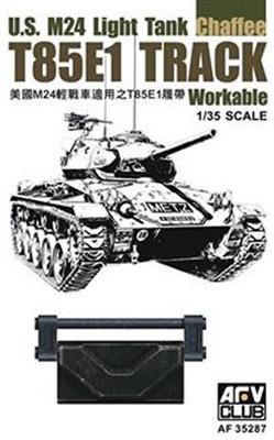 AFV Club 1/35 T85E1 Workable Track Links for US M24 Light Tank Kit