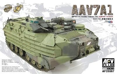 AFV Club 1/35 AAVP7A1 RAM/RS w/EAAK Amphibious Assault Vehicle Kit