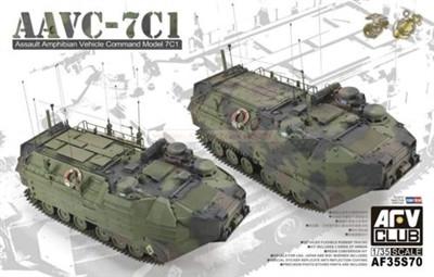 AFV Club 1/35 AAVC7C1 Assault Amphibian Vehicle Command Kit