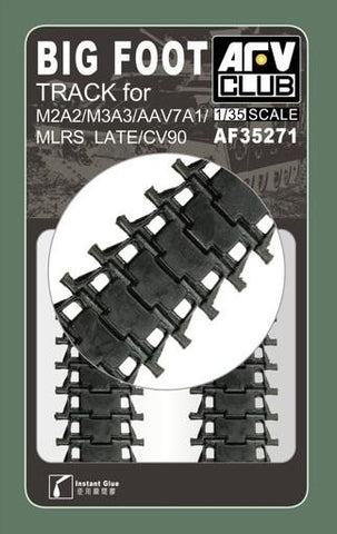 AFV Club 1/35 AAV7, M2A2/CV90 Big Foot Track Links Kit