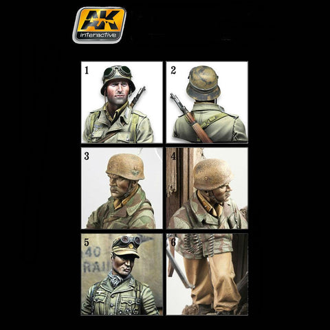 AK Interactive Figure Series: DAK Soldier Uniforms Acrylic Paint Set ( –  Military Model Depot