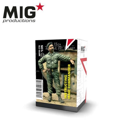 MIG 1/35 MIG 1/35 Instructing Iraqi Commander Resin Figure
