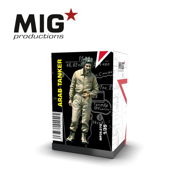 MIG 1/35 Arab Tanker Resin Figure