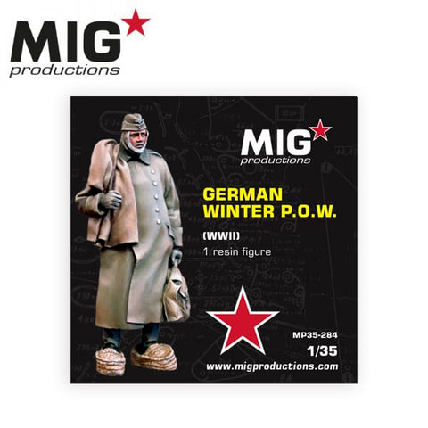 MIG 1/35 German Winter POW Resin Figure